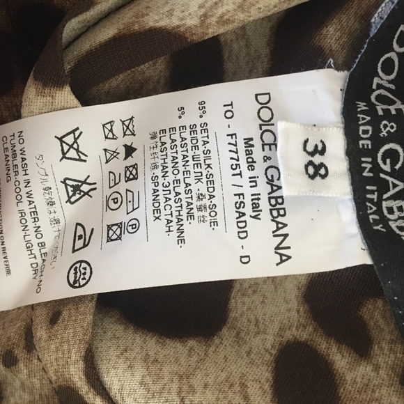 Dolce and Gabbana stretch silk halter sz 38 - Picture 7 of 9